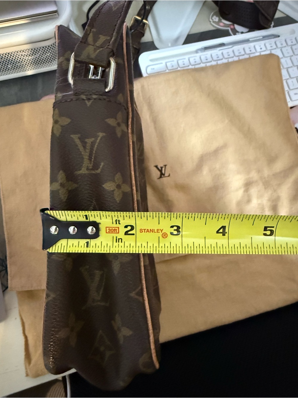 Louis Vuitton Marceau Monogram Canvas Bag-Authentic - Picture 16 of 16
